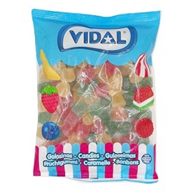 Vidal - Parisien Azúcar - Caramelos de goma - 1 kg