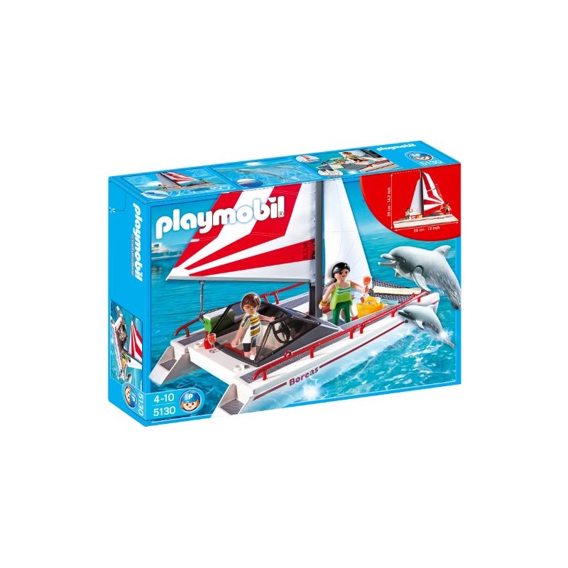 Playmobil 626613 - Vacaciones Catamarán+Delfines