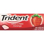Trident - Fresa - Chicle grageado con a sabor a fresa - 14.5 g