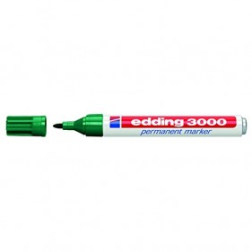 Edding 3000 – Marcador permanente (verde