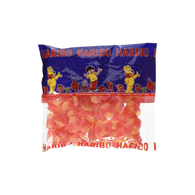 Haribo - Melocotones Super - Caramelo de goma - 1 kg